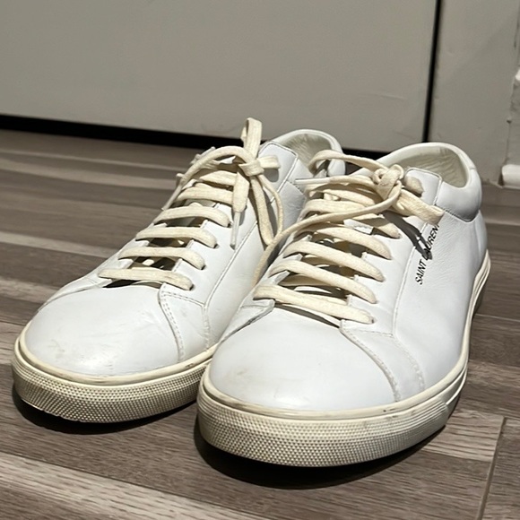 ☆韓国の人気☆【SAINT LAURENT】☆ANDY SNEAKERS☆スニーカー☆ Saint Laurent | Shoes | Saint Laurent Andy Sneakers In White